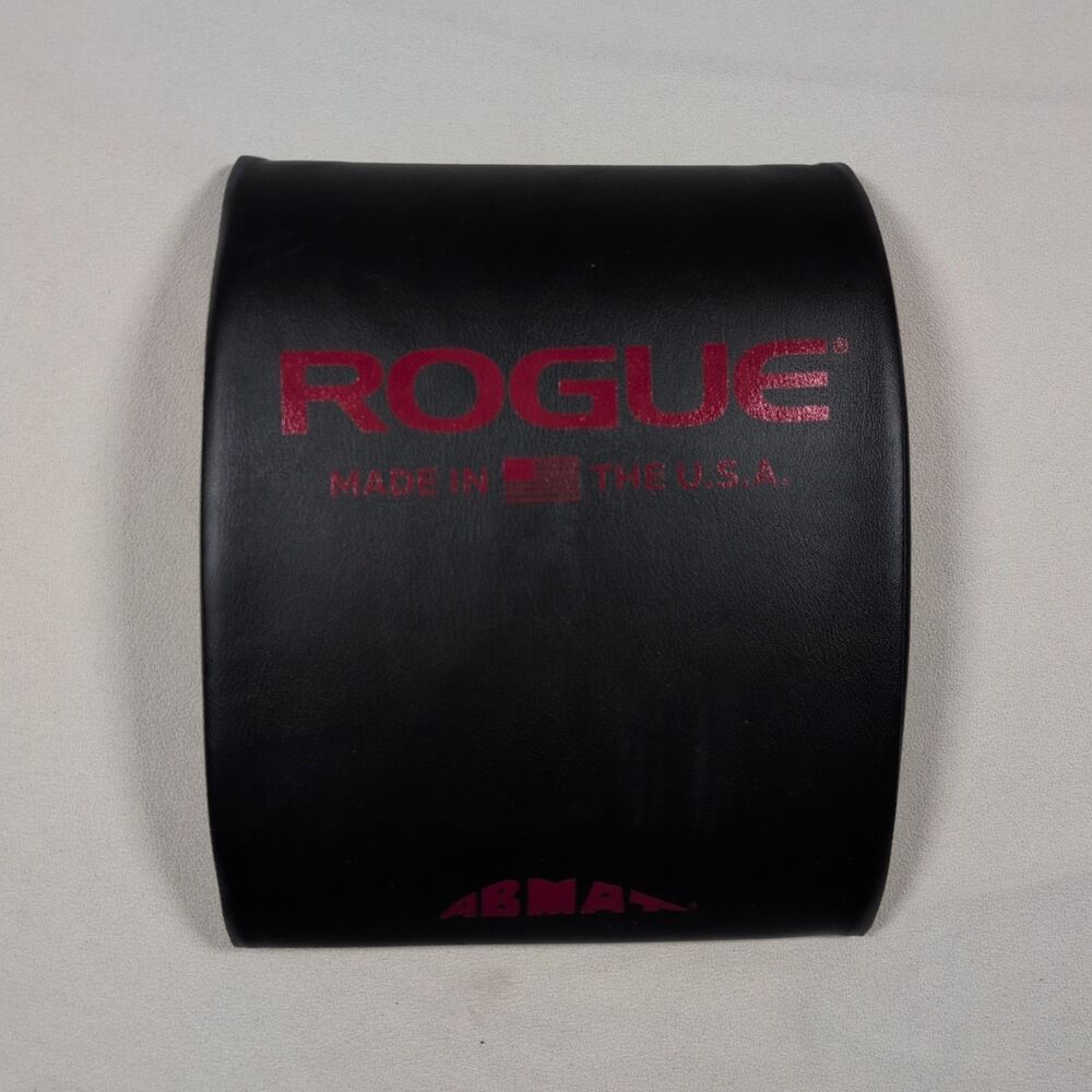 Rogue Fitness AbMat Padded Foam Cradle Abdominal Gym Trainer Black